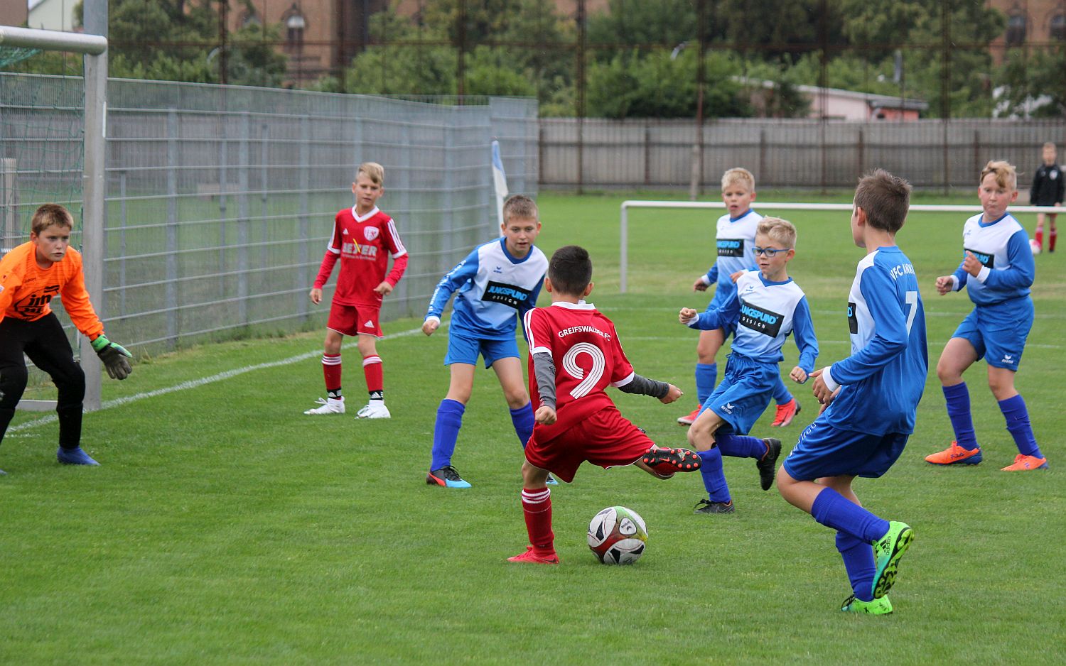 Kreisklasse: E2-Junioren sind gegen den Greifswalder FC I chancenlos