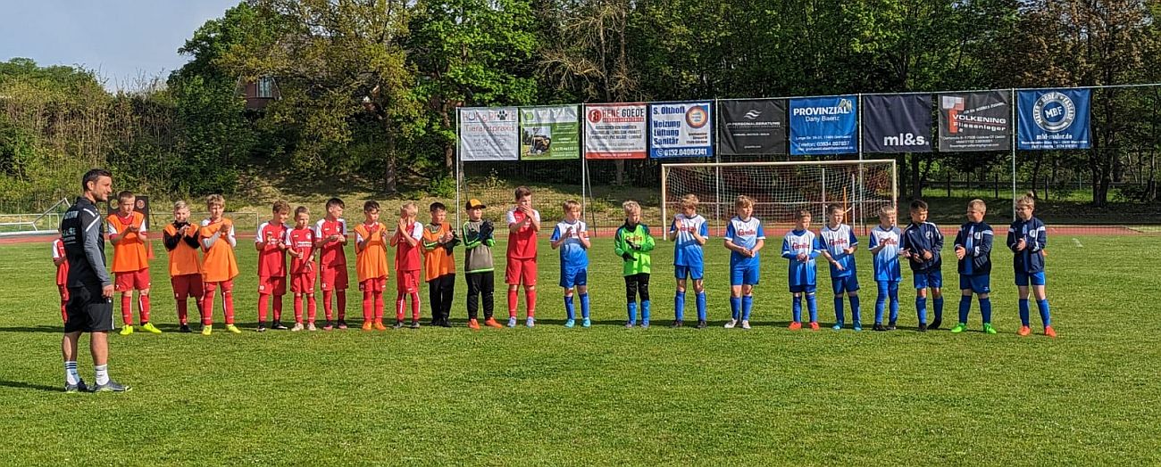 E1-Junioren kassieren deutliche Niederlage in Gützkow