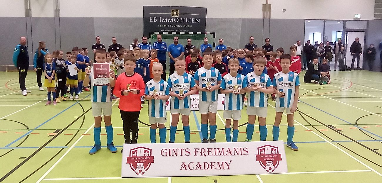 F-Junioren erreichen in Greifswald den dritten Platz