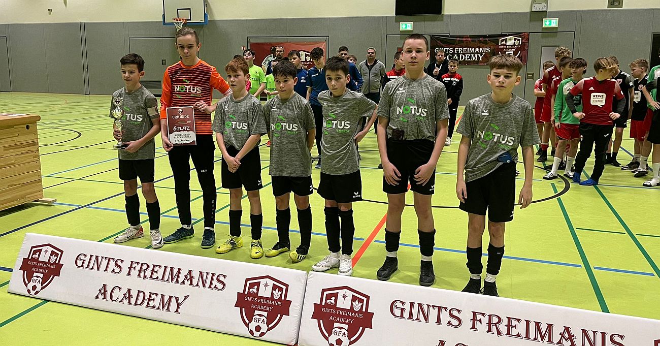D1-Junioren erreichen in Greifswald den sechsten Platz