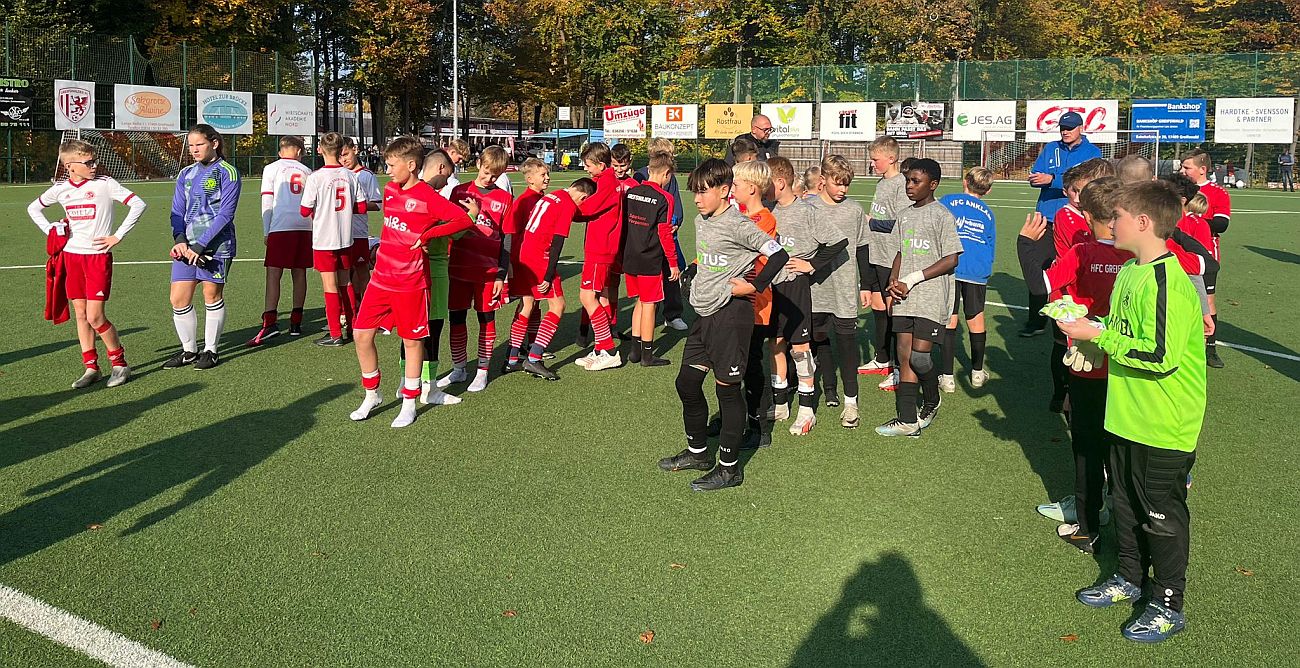 U13-Leistungsvergleich: D1-Junioren verkaufen sich in Greifswald teuer