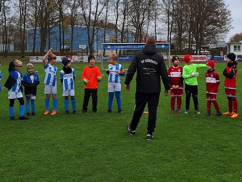 F-Junioren stellen in Gützkow ihr Können unter Beweis