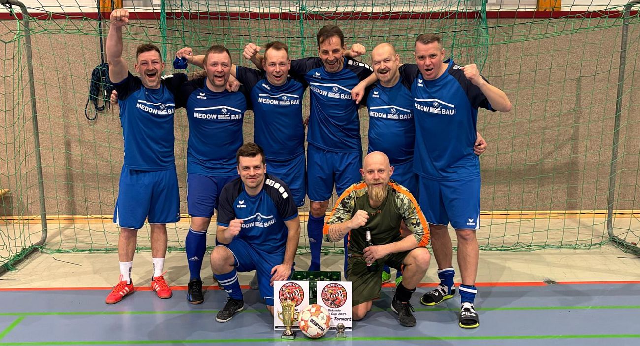 Ü35-Team beendet „Burg Cup“ auf dem dritten Platz