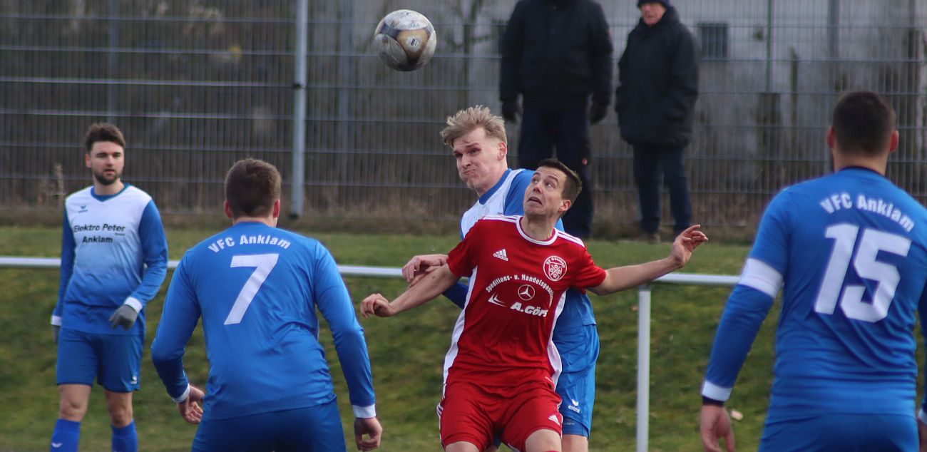 Generalprobe endet für unser Landesliga-Team mit einem Remis